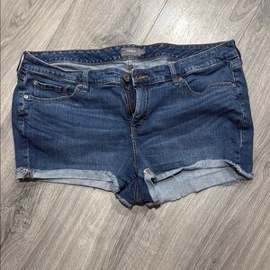 Women's Blue Denim Shorts
